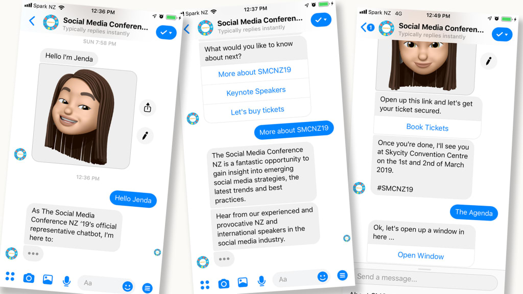 facebook messenger chatbot